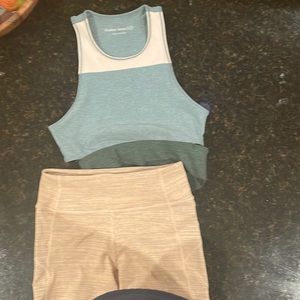 Women’s Outdoor Voices Top and Shorts